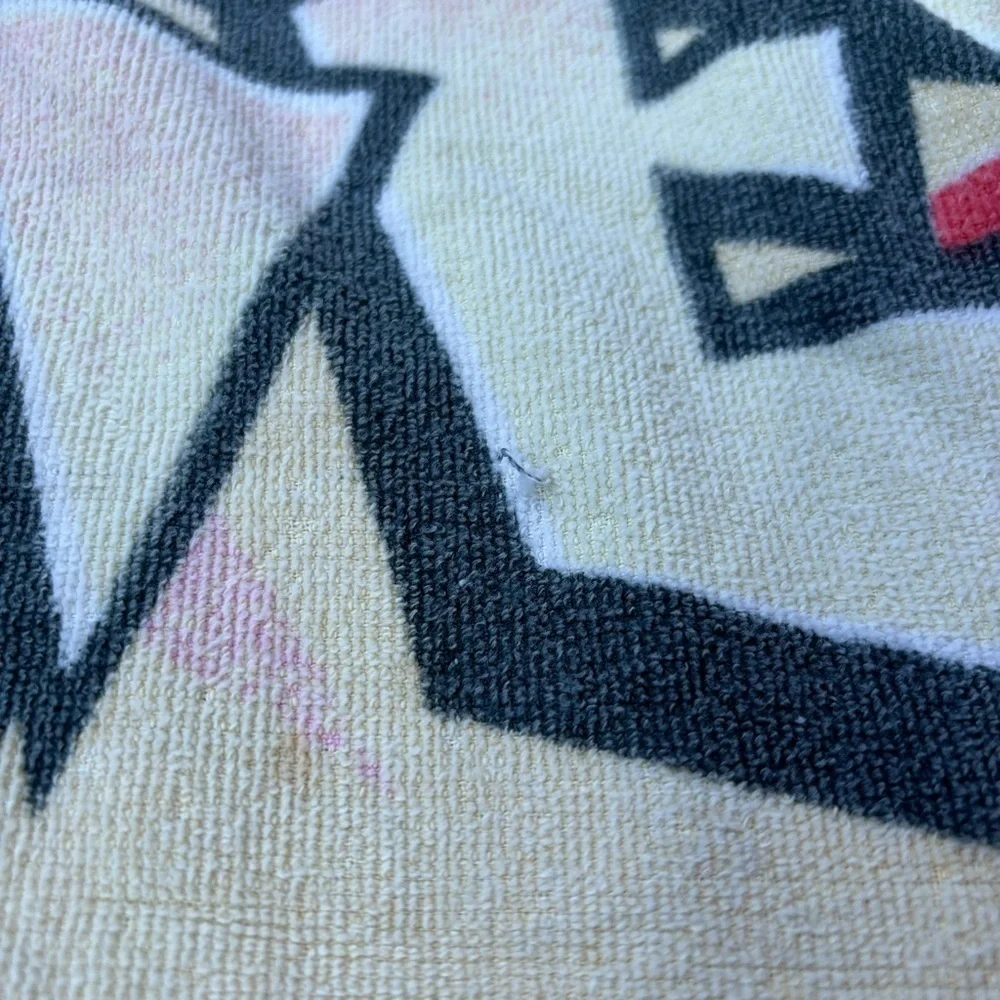 VINTAGE 80s-90s Disney Minnie Mouse Beach‎ Towel Pool Swimming *Flaws from Age*